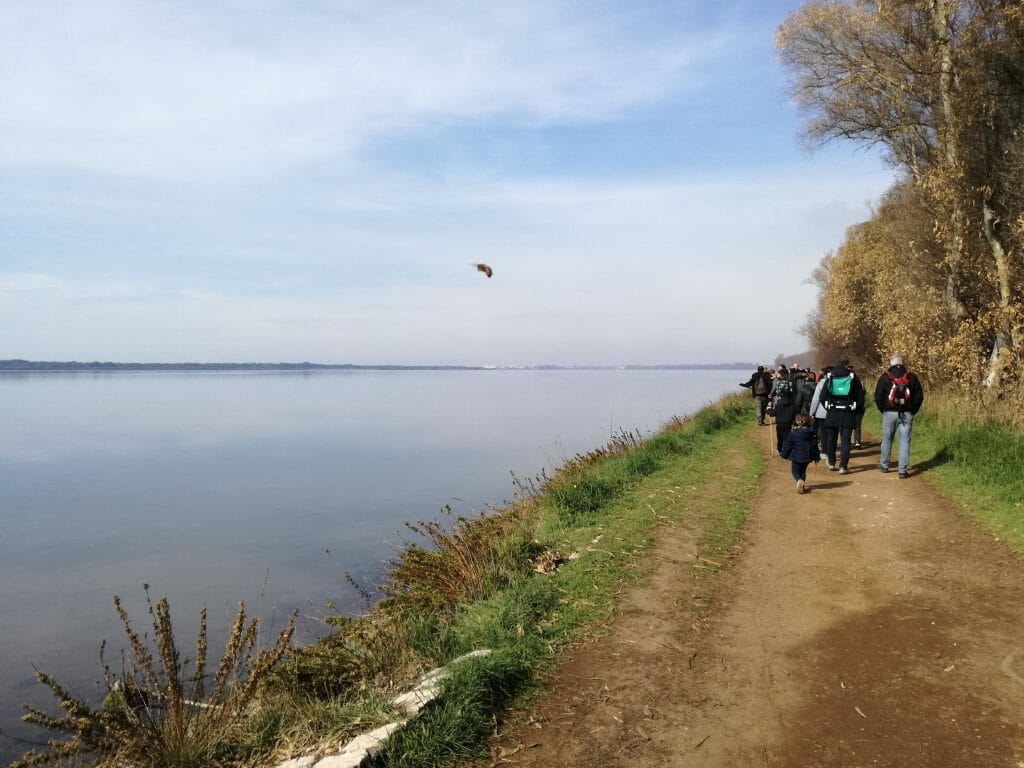 visita al Lago di Fogliano