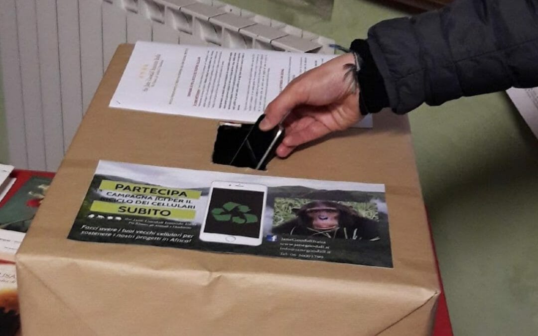 Campagna per il Riciclo dei cellulari non utilizzati