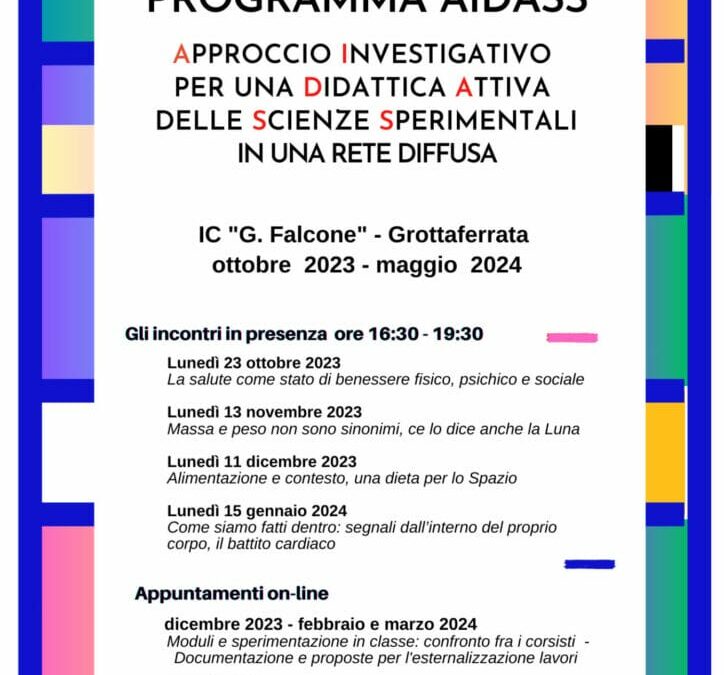 Al via il programma AIDASS 2023/24!